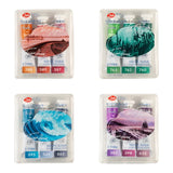 AOOKMIYA 3 Pack Russian White Night Artist Watercolor Original 10ML/Tube Precipitated Layered Pigment Color Art Supplies for Artist