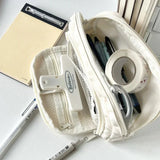 Pochacco Anime Kawaii Pen Bag Cute Cartoon Student Pencil Box Stationery Case Large Capacity Cosmetics Storage Bag Gifts