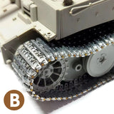 New 1/35 German Tiger I Early/Mid/Late Type Tank Metal Track Links w/Metal Pins Kits model toys accessories