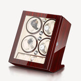Luxury 8 Slots Watch Winders Automatic Rotator Motor Mechanical Wrist Watches Winding Device 5 Epitopes Men Watch Storage Boxes