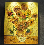 Modern 100% Hand Painted SunflowerOil Painting Reproduction Canvas Wall Art Unframed Paintings Wall Picture Artwork Unframed