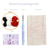 AOOKMIYA CHENISTORY-Punch Needle Embroidery Landscape Kits Sewing Kit Needlework Cross Stitch Beginner Kits For Adult Funny Embroidery