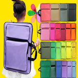 8k Kids Art Bag For Painting Board Drawing Tool Bag Multi-color Drawing Kits Waterproof Sketching Bag For Kids Art PortfolioCase