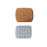 AOOKMIYA Mini Watercolor Tin Box 12/24 Grid Portable Watercolor Packing Travel Palette Student Artist Painting  Aquarela Art Supplies