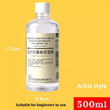 Oil Painting Tools Cleaning Agent Diluent Decontamination, Colorless and Odorless Acrylic Paint Brush Cleaning Agent