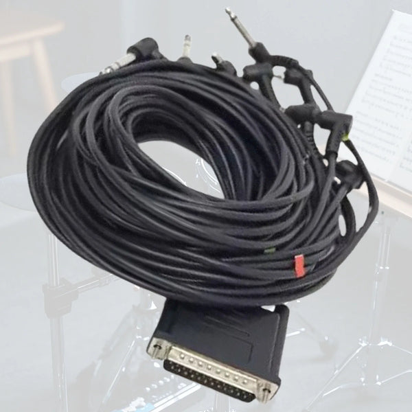 For ROLAND V-Drum TD Modules Pre-Wired Snake Cable Harness | Multi-Cable Loom Durable Replacement for Electronic Drum Kits