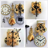 Old-Fashioned Mechanical Winding Floor Wall Table Full Copper Clock Movement Accessories 31 Days 15 Days
