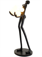 AOOKMIYA ART+ Creative Gifts Modern Humanoid Art Sculpture Creative Floor Lamp Home Exhibition Hall Hotel FRP Large Decorative Figure Ornaments