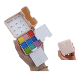 AOOKMIYA MAIRTINI 9 Color Travel Watercolor Paint Set with Bucket Portable Palette Solid Watercolor Paint Sketching Painting Supplies  AOOKMIYA.COM
