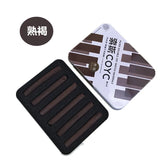 6pcs Iron Box Professional Sketch Charcoal Stick Dry Material Soluble Toner Sketch Charcoal Artist Art Crayons Painting