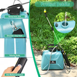 Shoulder Style Electric Sprayer 8L Watering Can With Spray Gun Automatic Garden Plant Mister USB Rechargeable Irrigation Tool