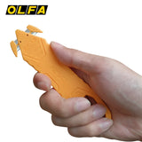 AOOKMIYA Japan OLFA Safety Unpacking Utility Knife Portable Cutting Knife Unpacking Unpacking Cutting Paper Cutter Hidden Blade