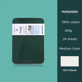 AOOKMIYA POTENTATE Postcard Watercolor Paper 100% Cotton 300g 24Sheets A6 Travel Water Color Painting Paper Tin Packaging Art Supplies  AOOKMIYA.COM