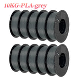 KINGROON 22LBS PETG or PLA filament 3D Printer Filament 10 Rolls 1KG 1.75MM Eco-Friendly Good Toughness Mix Color Free Shipping