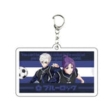 AOOKMIYA ART+ Creative Gifts Blue Lock Isagi Yoichi Acrylic Anime Keychain Bag Charms Pendant Jewelry Cute Creative Key Ring Friends Gift Figure Cartoon