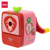 Deli 1pcs Rotary Pencil Sharpener Kawaii Pencil Cutter Cute Sharpener Knife For School Accessories Office School Stationery