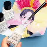 AOOKMIYA Borrence 28ml Watercolor Masking Fluid White Liquid Hand-Painted Gouache Painting Water Color Media Masking Ink Bottled Pigment AOOKMIYA.COM