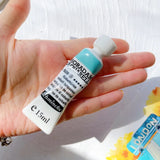 AOOKMIYA Schmincke Ceramic Pen Holder Brush Shelf Tubular Paint Ornaments Photo Props Cute Pen Holder for Art Students Painting Supplies