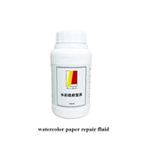 AOOKMIYA 260ml/bottle Watercolor Paper Repair Solution for Professional Repair of Watercolor Paper Degumming, Moisture and Alum Leakage