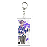 AOOKMIYA ART+ Creative Gifts Blue Lock Isagi Yoichi Acrylic Anime Keychain Bag Charms Pendant Jewelry Cute Creative Key Ring Friends Gift Figure Cartoon