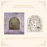 Vintage Metal Clip Office Manual Binder Bill Holder Children's Wide Mouth Folder Multifunctional Storage Clip Invoice Clip