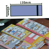 AOOKMIYA 100%Cotton Fabric Cover Watercolor Sketchbook 300g Handmade Watercolor Book Travel Portable Painting Paper Art Supplies