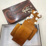 AOOKMIYA Portable Guitar Right-hand Practice Device Solid Wood Finger Trainer Practice Fingerboard Pocket Guitar Stringed Instruments AOOKMIYA.COM