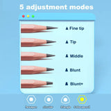 AOOKMIYA Deli Fully Automatic Pencil Sharpeners USB Fast Charge Electric Pencil Sharpener Gift for Children School Supplies Stationery