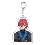 AOOKMIYA ART+ Creative Gifts Blue Lock Isagi Yoichi Acrylic Anime Keychain Bag Charms Pendant Jewelry Cute Creative Key Ring Friends Gift Figure Cartoon