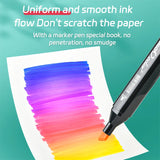 24-168 Color Alcohol Double-ended Oily Marker Painting Art Set Office Culture and Educational Supplies