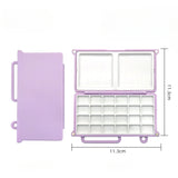 AOOKMIYA Empty Watercolor Palette 24 Grids Magnetic Flip Paint Box Paint Tray Beginner Artist Travel Painting Portable Art Supplies