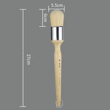 Thickened Oil Painting Brush Large Oil Brush with Pig Bristle Acrylic Paintbrush  Oil Painting Brush Round Head Brush Brushes