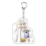 AOOKMIYA ART+ Creative Gifts Blue Lock Isagi Yoichi Acrylic Anime Keychain Bag Charms Pendant Jewelry Cute Creative Key Ring Friends Gift Figure Cartoon