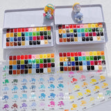 AOOKMIYA Original holbein watercolor paint 48/68/108 colors artist aquarelle 1ml 2ml nail painting art supplies AOOKMIYA.COM