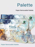 Art Painting Color Mixing Paper Watercolor Paint Palette Painting Art Supplies No Dirty Hands Color Mixing Art Paper