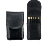 AOOKMIYA 5pcs Set Portable Travel Watercolor Brush Round Head Sable Hair Detachable Pocket Pen Hook Line Sketching Painting Art Supplies