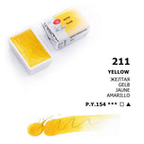 AOOKMIYA Full Pan White Nights Artists Solid Watercolor Paints 19 Colors Macaron/Candy Color for Painters Student Art Supplies