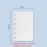 AOOKMIYA POTENTATE Travel Portable Watercolor Book Multi-functional Cotton Pulp Watercolor Paper Student Outing Sketching Art Supplies