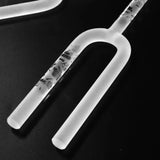 Crystal Tuning Fork Musical Instrument Percussion Sound Healing Schumann Resonance Tuning Forks Yoga Cameroon Diapason Medical