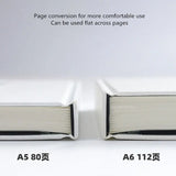 Art Students Thick Hand-drawn Sketchbook Mini Portable Watercolor Book A5 Oil Sketching Paper Hard Cover Outdoor Sketching