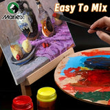 AOOKMIYA 1pc Marie's Professional Acrylic Pigment,Yellowish Green,100/300 ml(3.38 oz/10.1 oz),Perfect for Rock, Glass,Canvas,Adult,Artist