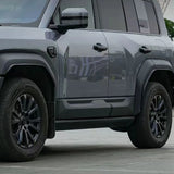 AOOKMIYA Fit For BYD Formula Leopard 5 Widened Small Wheel Eyebrow Black Warrior Wheel Wide Body Decorative Tire Mudguard Modification