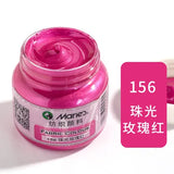 Dazzling Fluorescent Textile Fiber Acrylic Paint Single Bottle 50ml Colorful Painting Clothes Dye Waterproof Graffiti Diy