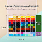 AOOKMIYA Rubens Artist Grade Full Color 110 Color Watercolor Paint 1ML Sub-packed Candy Macaron Beginner Watercolor Art Supplies