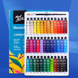 AOOKMIYA 12/18/24 Color Gouache Paint Set High Quality Artist Painting Professional Washable Watercolor 6/12ML Student Exam Art Supplies  AOOKMIYA.COM