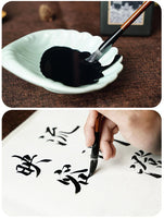 AOOKMIYA Yidege Professional Chinese Sumi Refined Ink Black Liquid Traditional Calligraphy Brush Painting 100g/250g/500g Writing Drawing