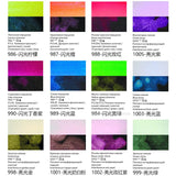 AOOKMIYA New White Night Master-level Solid Watercolor Pigment Pearlescent Fluorescent Color Portable Painting Nail Art Supplies
