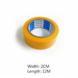 Art Students Paper Tape Low Viscosity Masking White Tape Painting Watercolor Laminated Paper Special Easy To Tear 3/2/1.5CM Wide