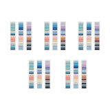 C1FB Morandi Sticky Note Pads Posits Stationery Paper Stickers Posted It Memo Notepad Notebook School Office Accessories