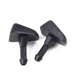 Automobile parts 2pcs car Windshield Washer Nozzles For Volvo S80 C70 XC90 Washer Nozzles 30655605 Black Replacement Parts Exterior Windshield